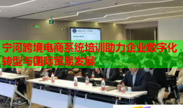 寧河跨境電商系統(tǒng)培訓(xùn)助力企業(yè)數(shù)字化轉(zhuǎn)型與國(guó)際貿(mào)易發(fā)展