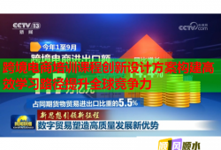 跨境電商培訓(xùn)課程創(chuàng)新設(shè)計方案構(gòu)建高效學(xué)習(xí)路徑提升全球競爭力