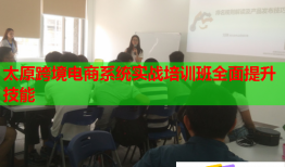 太原跨境電商系統(tǒng)實戰(zhàn)培訓(xùn)班全面提升技能