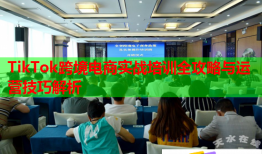 TikTok跨境電商實(shí)戰(zhàn)培訓(xùn)全攻略與運(yùn)營技巧解析