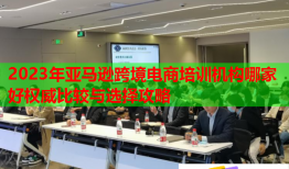 2023年亞馬遜跨境電商培訓(xùn)機構(gòu)哪家好權(quán)威比較與選擇攻略