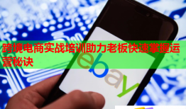 跨境電商實戰(zhàn)培訓(xùn)助力老板快速掌握運營秘訣