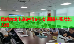 昆明跨境電商講師專(zhuān)業(yè)培訓(xùn)提升實(shí)戰(zhàn)能力班