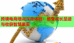 跨境電商培訓(xùn)深度體驗:感受成長足跡與收獲智慧果實