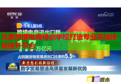 北京跨境電商培訓學校打造專業(yè)實戰(zhàn)技能提升平臺