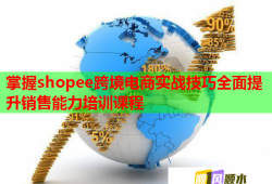 掌握shopee跨境電商實戰(zhàn)技巧全面提升銷售能力培訓課程