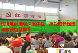 跨境電商培訓(xùn)深度體驗(yàn)：感受成長足跡與收獲智慧果實(shí)