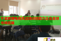 寧波跨境電商實戰(zhàn)培訓(xùn)班助力企業(yè)全球市場拓展