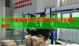 513跨境電商培訓實戰(zhàn)提升與行業(yè)趨勢解析