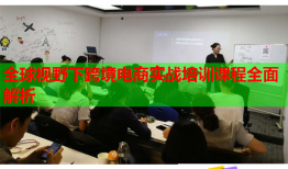 全球視野下跨境電商實戰(zhàn)培訓(xùn)課程全面解析