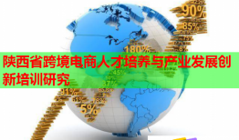 陜西省跨境電商人才培養(yǎng)與產(chǎn)業(yè)發(fā)展創(chuàng)新培訓研究