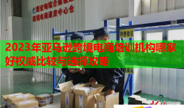 2023年亞馬遜跨境電商培訓(xùn)機構(gòu)哪家好權(quán)威比較與選擇攻略