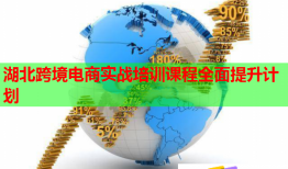 湖北跨境電商實戰(zhàn)培訓(xùn)課程全面提升計劃