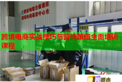 跨境電商實戰(zhàn)技巧與營銷策略全面培訓課程