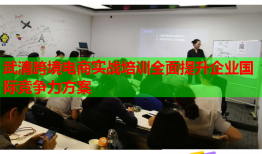 武清跨境電商實戰(zhàn)培訓全面提升企業(yè)國際競爭力方案