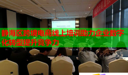 靜海區(qū)跨境電商線(xiàn)上培訓(xùn)助力企業(yè)數(shù)字化轉(zhuǎn)型提升競(jìng)爭(zhēng)力